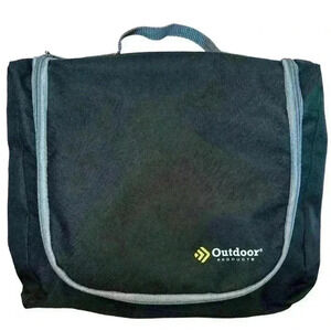 🌈 6/$60 Outdoor Products Toiletry Bag Black Grey 11”H x 12.5”W x 2”D